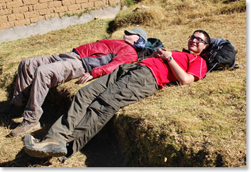 Nothing like a good siesta after the lunch