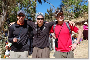 Lucas, Ryan and Jared