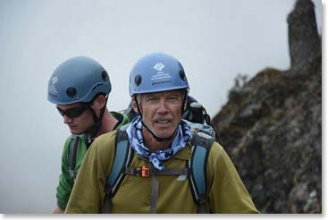 Pete and Alex on Barranco Wall