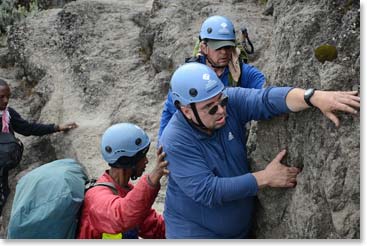 David Ramos on Barranco Wall