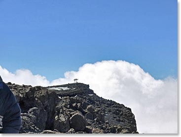 The summit in sight