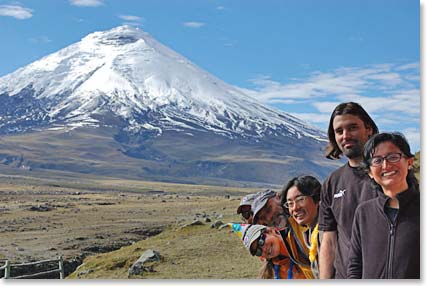 Cotopaxi awaits us! 