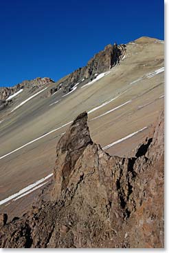 Blue skies and beautiful terrain
