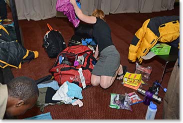 Elizabeth was overheard saying, “I know it is all here somewhere.”