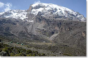 Finally we arrived at Barranco Camp