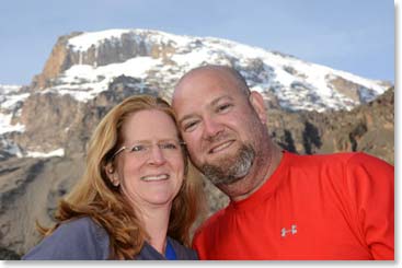 The sweethears, Susan and Steve. After their 19th year of marriage, Steve tells us that he is a Martin for life now.