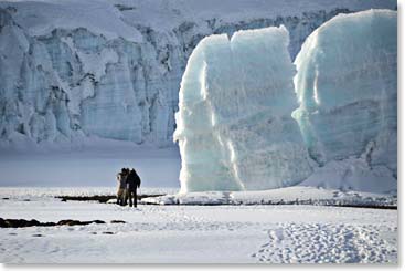 Dennis Comfort had asked Doc to walk out to the glacier for him this year, so there was no way Doc was going to miss this.