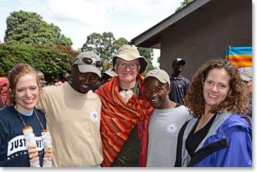 Doc and some of the team