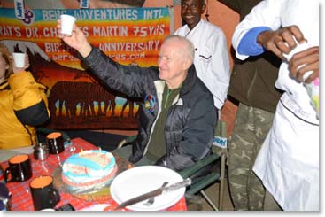 Doc acknowledged the people of Tanzania and Kilimanjaro, who he has loved for years.