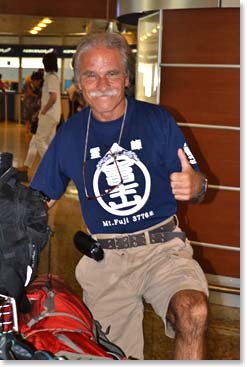 Lennie at Sheremetyevo