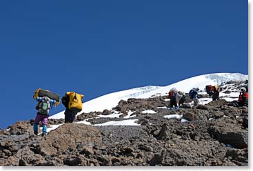 Pathway to the summit