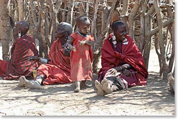 A glimpse into the life of Maasi women