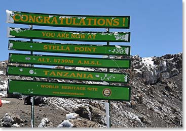 Stella Point – finally!