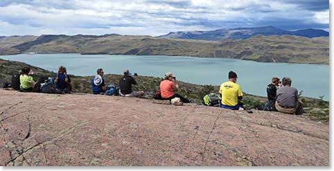 One of our amazing lunch stops
