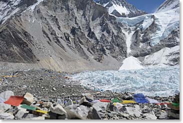 A jumble of rock, ice and nylon, is extreme to say the least, but inviting all the same.