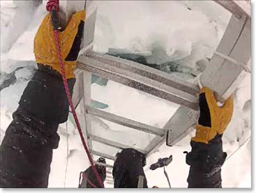Some of our ladders are vertical.