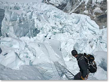 Descending the jagged surface