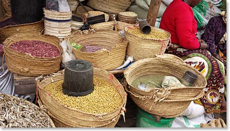 Spices found in the market