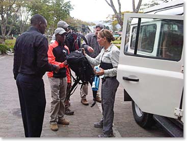 Leaving Arusha