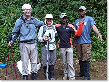 Excited to climb Mt. Kilimanjaro