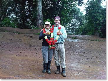 Cheers to Patty and Matt on a wonderful expedition