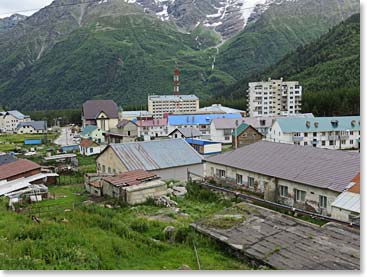 Terskol village
