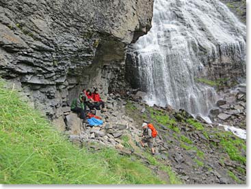 Beautiful spot for the team to enjoy lunch