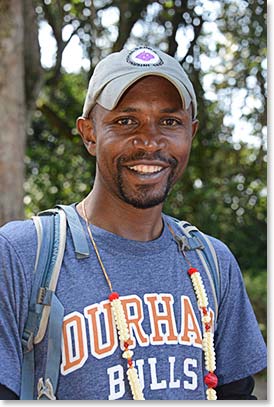 We could not have done it without lead guide, Emmanuel 