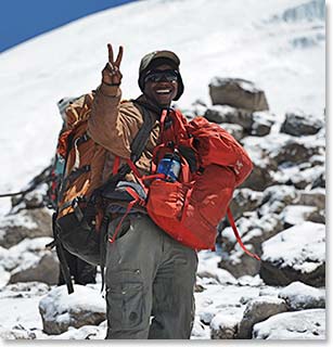 Going up to the summit