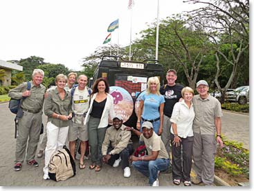 Vicious and Delicious excited to start our Wildlife Safari adventure