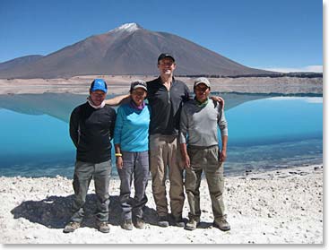 Paul with his Ojos team!