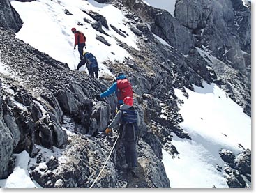 Continuing on to the summit