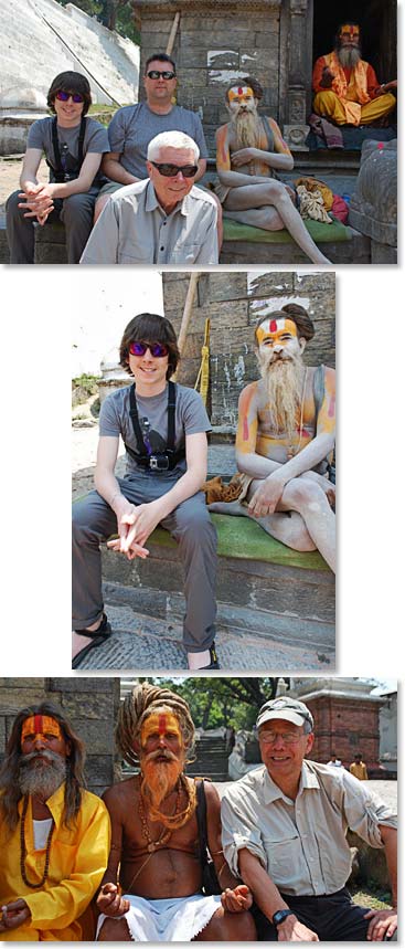 New faces are always an exciting part of exploring Kathmandu!