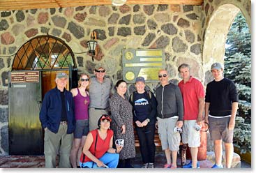 The team at the Mountaineering Museum