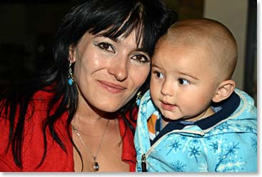 We loved that we got to spend some time with Tamerlane, Karina’s 13-month old son.