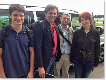 Dan and Tom Gormley arrived a few days early in St. Petersburg to spend some extra time in the beautiful city