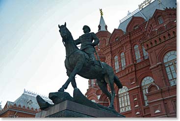 As soon as we arrived in Moscow we checked in showered and were off again for another full day of touring yet another of Russia’s famous cities: Moscow.