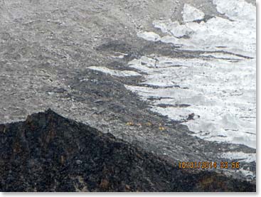 Overlooking Everest Base Camp