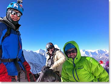 Congratulations to our Island Peak summit team!