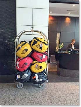 Checking into the Park Hyatt