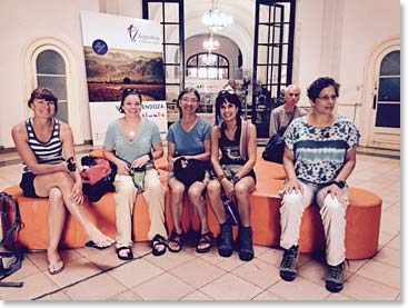 Waiting for the Aconcagua permits be issued
