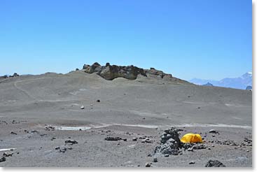 Arriving at Nido de Condor