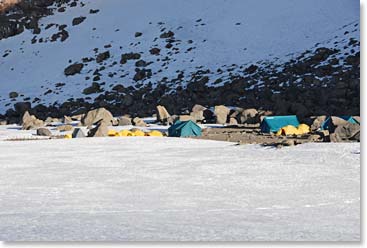 Overnight at Crater Camp
