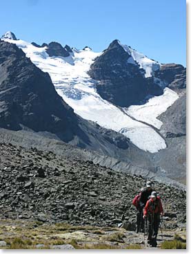 A beautiful day with great climbing
