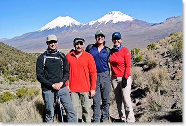 On our way to Sajama base camp