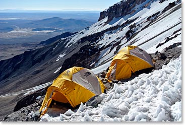Sajama high camp