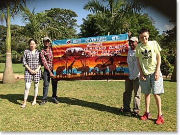 Mount Meru Hotel is a pleasant place to prepare for a mountain climb.