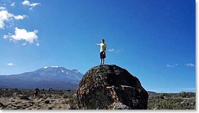 William point to Kibo Peak