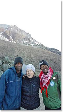 Barbara and her wonderful guides