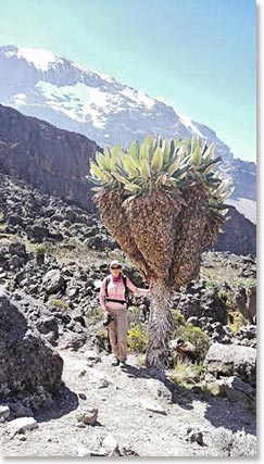 Barbara at Barranco camp